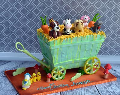 Farm Cart Cake !!!  - Cake by Hima bindu
