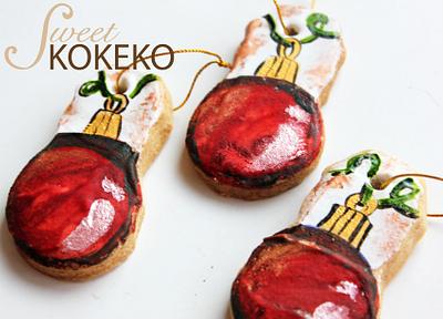Christmas Balls cookies - Cake by SweetKOKEKO by Arantxa
