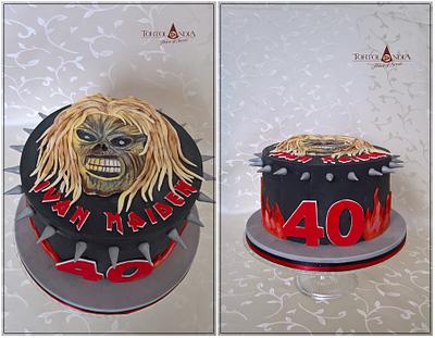 Iron Maiden - Cake by Tortolandia