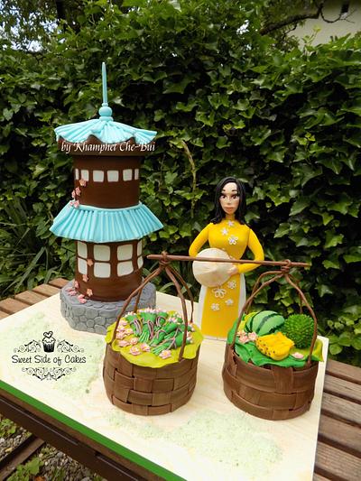 Amazing Vietnam - Cake by Sweet Side of Cakes by Khamphet 