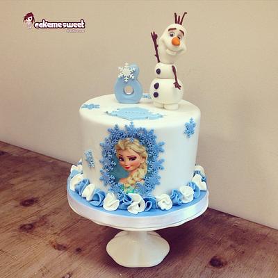 Frozen for Alycia - Cake by Naike Lanza