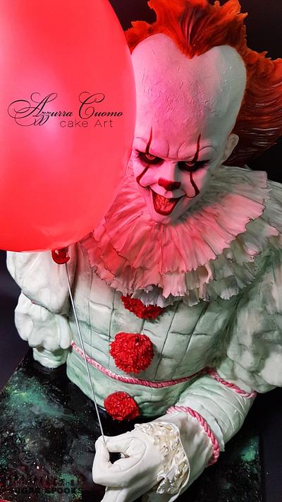 "Pennywise, The Dancing Clown" for Sugar Spooks v.5 collaboration - Cake by Azzurra Cuomo Cake Art