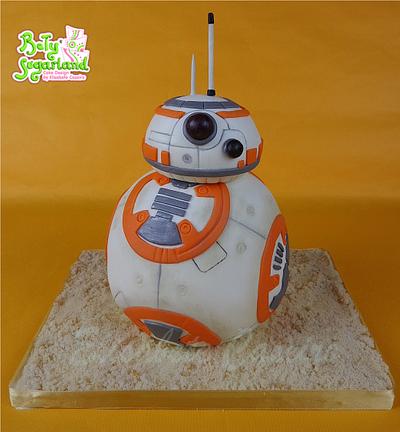 BB8 cake (Star Wars) - Cake by Bety'Sugarland by Elisabete Caseiro 