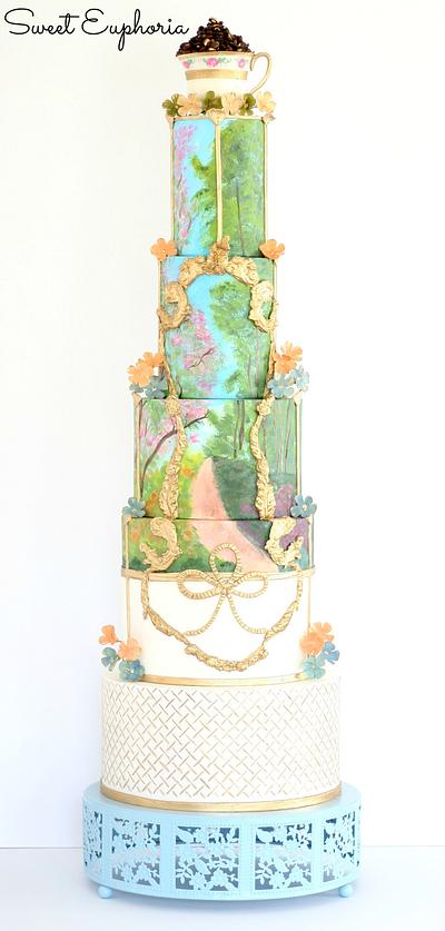 "Austria "  Around The World In Sugar Collaboration  - Cake by Sweet Euphoria NY