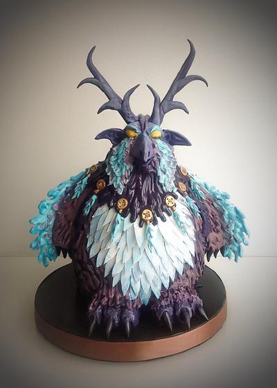 Moonkin Druid - world of Warcraft  - Cake by Mnhammy by Sofia Salvador