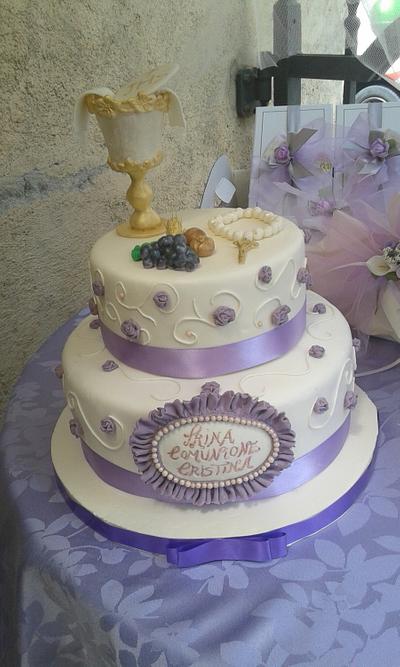 torta prima comunione - Cake by Felicita (cake free style)