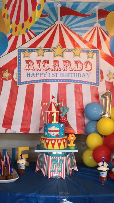 Big top circus - Cake by Lilia
