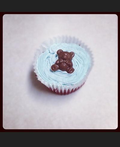Teddy Bear Cupcake - Cake by FiasCreations