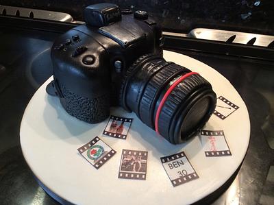 3d camera cake - Cake by Julie navesey