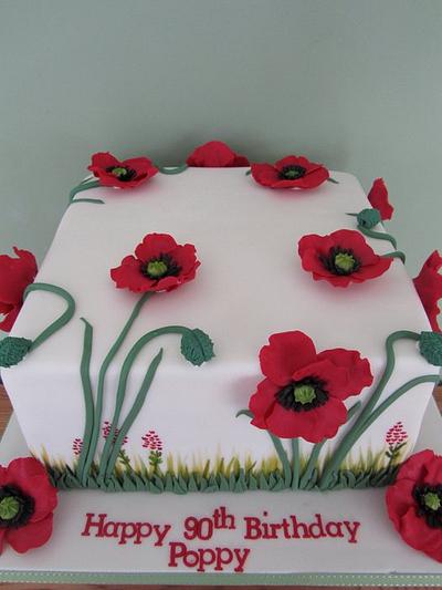 Poppy's cake - Cake by PatacakesJersey