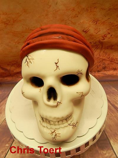 Skull cake - Cake by Chris Toert