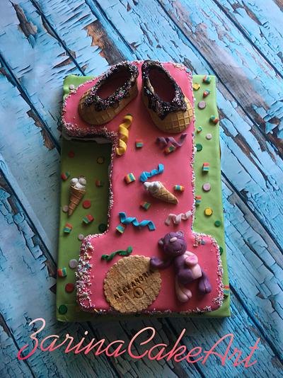 Cake 1st birthday  - Cake by Zarina