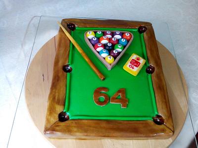Billiard cake - Cake by Satir