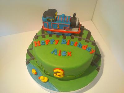 Thomas The Tank Engine Cake - Cake by Danielle Lainton