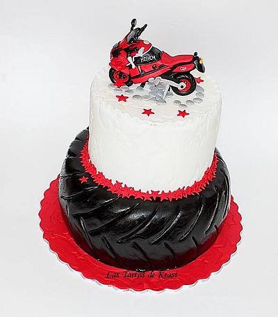motor cake - Cake by Cake boutique by Krasimira Novacheva