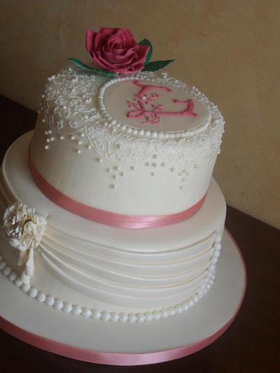 Romantic cake - Cake by Sloppina in cucina