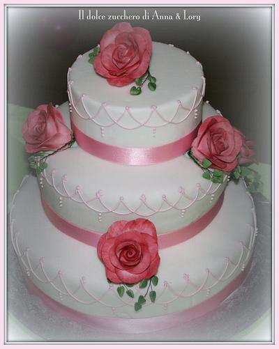 Happy 60th birthday ! - Cake by Il dolce zucchero di Anna & Lory