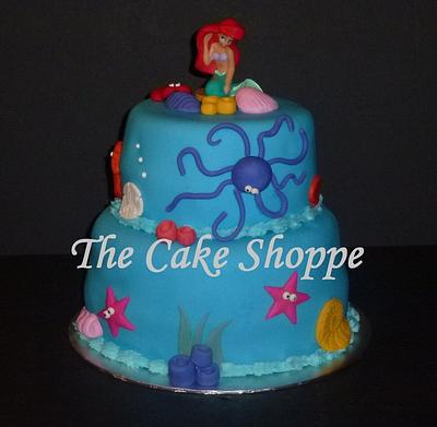 Little Mermaid cake - Cake by THE CAKE SHOPPE