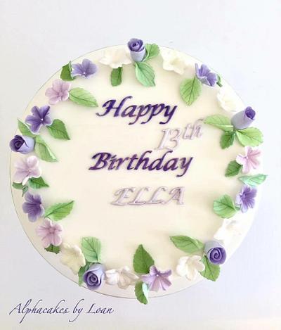 Cake for Ella - Cake by AlphacakesbyLoan 