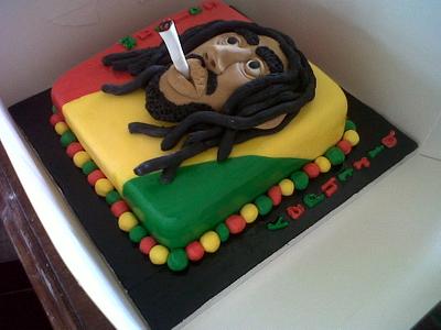 Bob Marley  - Cake by Little Lovebirds Cakes
