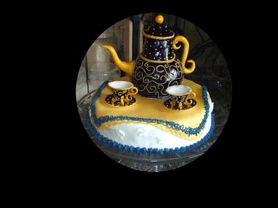 Vista Alegre's Tea Set Cake  - Cake by AçúcarArte Cake Design