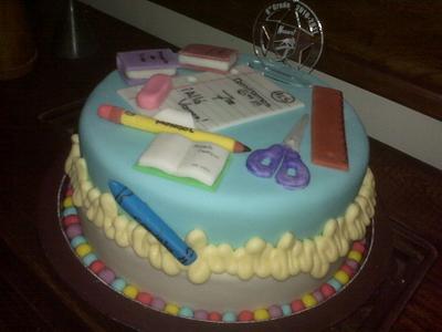 Good bye school - Cake by TheCake by Mildred