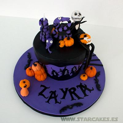 Yet another Nightmare before Christmas cake - Cake by Star Cakes