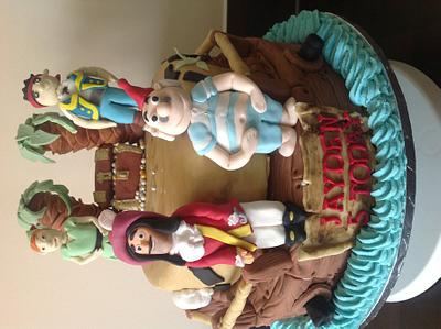 Cake number 9! Jake and the Neverland pirates  - Cake by Jodie Taylor