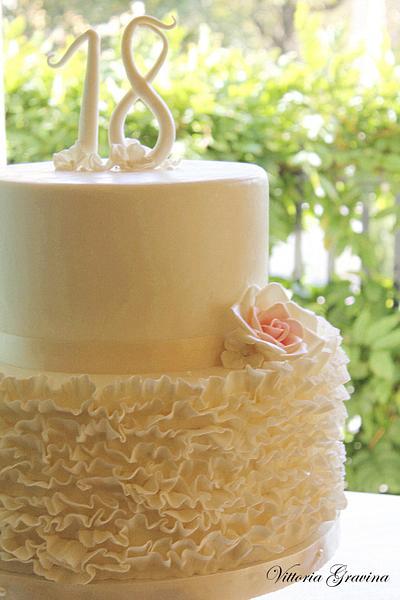 Ruffle cake  - Cake by Vittoria 