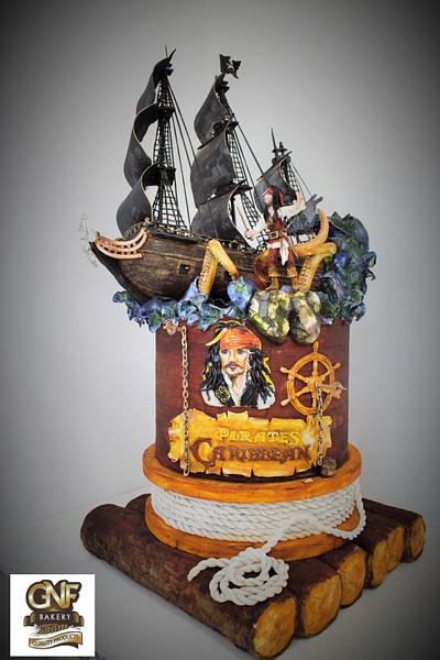 Pirates of the Caribbean  - Cake by Ionela Velniceriu