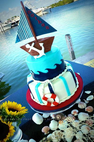 Nautical baby - Cake by Sucrette, Tailored Confections