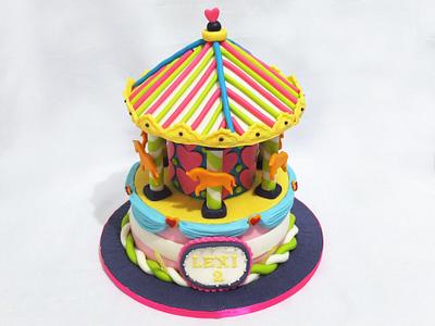 Carousel Cake  - Cake by Larisse Espinueva