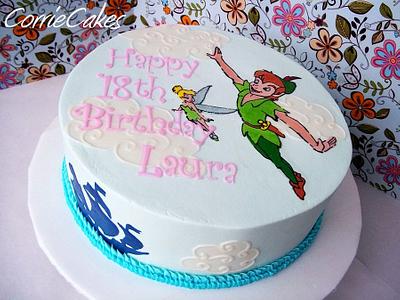 Peter Pan and Tinkerbell - Cake by Corrie