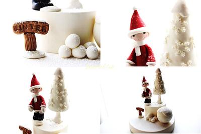 winter Themed cake - Cake by Farzana