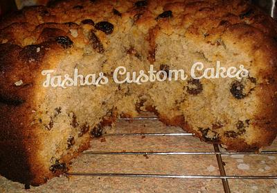 Rum & Raisin cake - Cake by Tasha's Custom Cakes