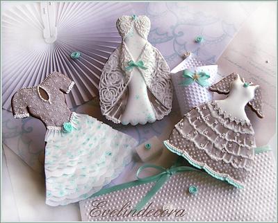 Wedding cookies - Cake by Evelindecora