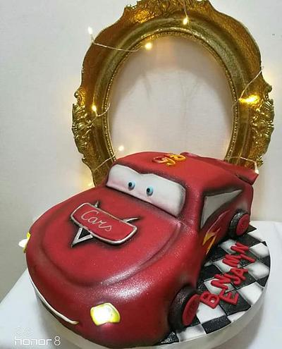 3D Cars cake led lamps - Cake by AzraTorte