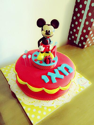 mickey mouse cake and cookies 🎊🎉🎊🎉🎊🎉🎊🎉 - Cake by revital issaschar