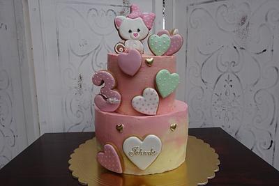 Kitty cake - Cake by Daphne