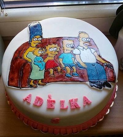 The Simpsons - Cake by dorianna