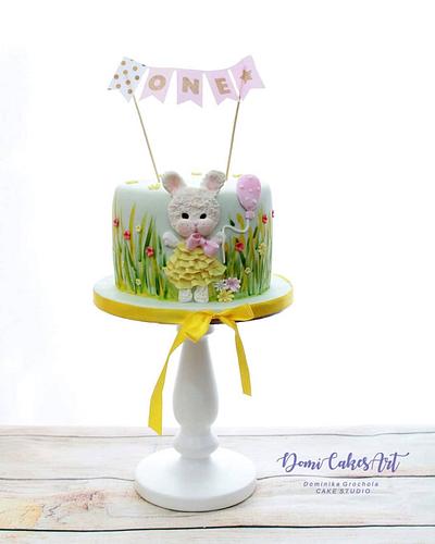 Bunny:) - Cake by DomiCakesArt