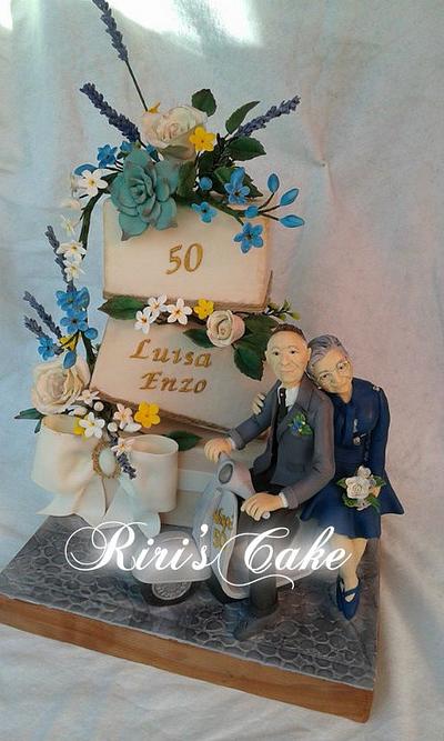 Wedding anniversary  - Cake by RiriCakeOrnella