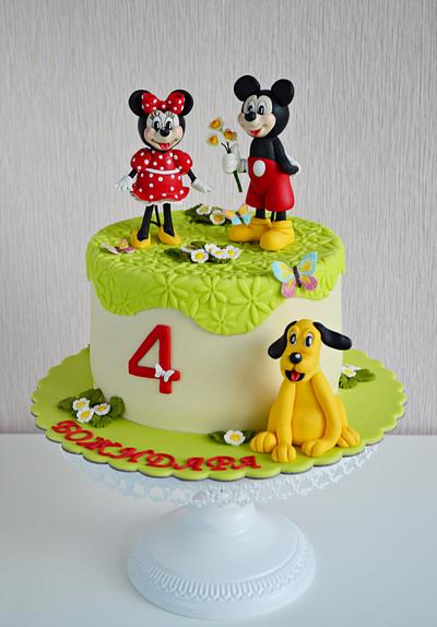 Mickey Mouse Cake - Cake by benyna