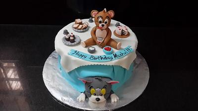 Tom and Jerry - Cake by Vaishali Shah