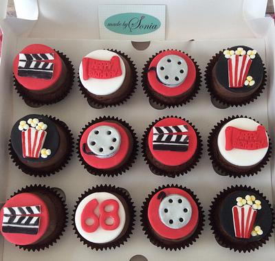 Cinema cupcakes - Cake by Sonia