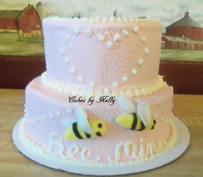 Bee Mine (Honey Bee Cake)  - Cake by Kelly Neff,  Cakes by Kelly 
