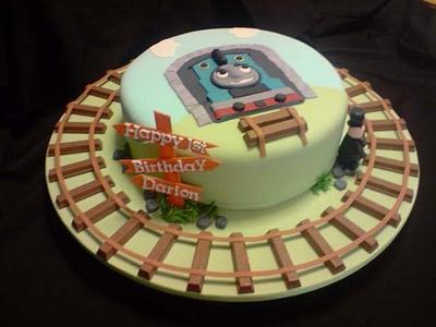 Thomas the Tank cake - Cake by Mia