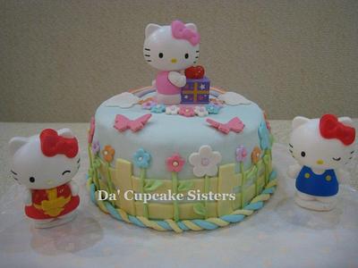 Kitty Land - Cake by dacupcakesisters
