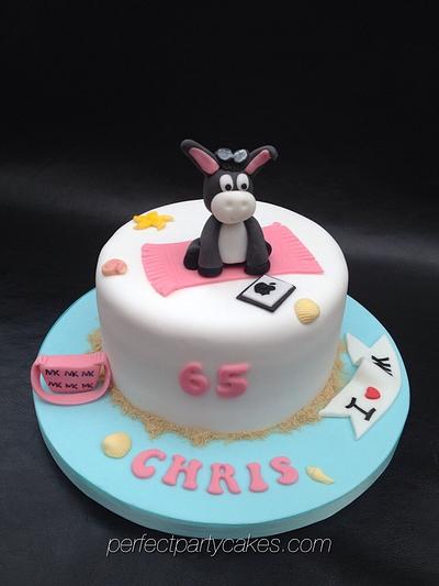 Donkey on a Beach - Cake by Perfect Party Cakes (Sharon Ward)