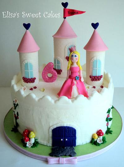 Pink Princess Cake - Cake by Elisa's Sweet Cakes